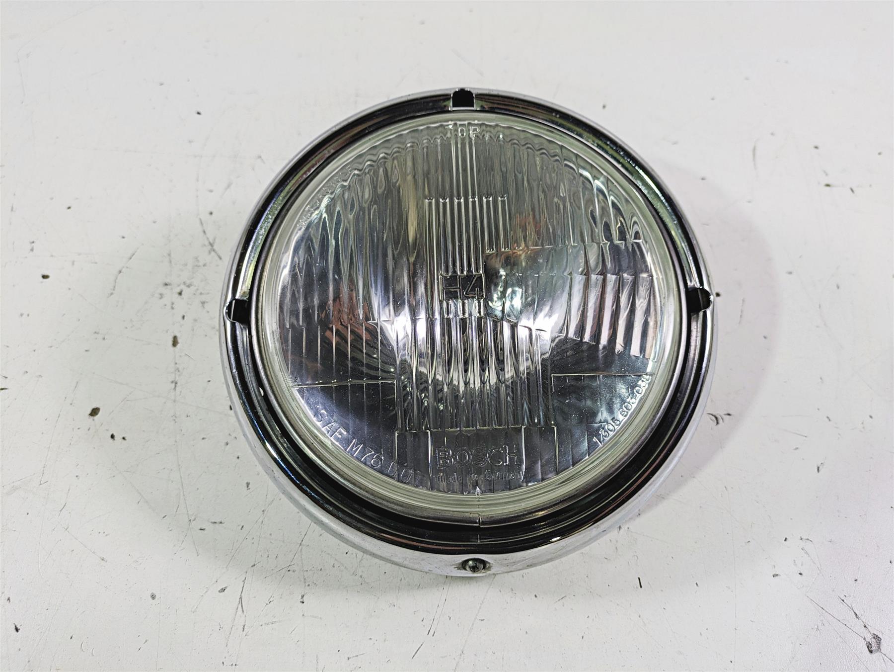 2003 Harley Touring FLHTCUI 100TH E-Glide Headlight Head Light Lamp 67728-02A {{ shop.shopifyCountryName }} - Mototech271