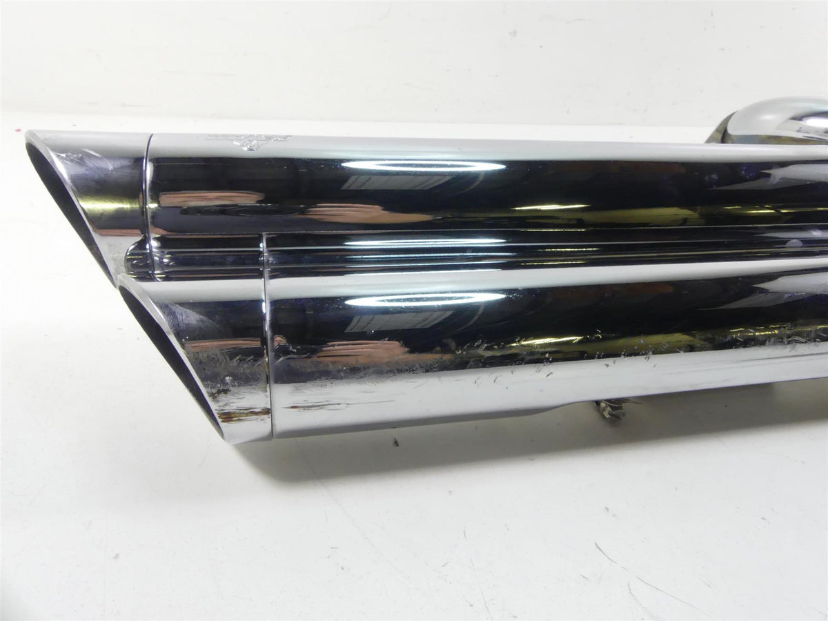 2014 Harley FXDL Dyna Low Rider Big Shots Staggered Vance Hines Exhaust 17938 {{ shop.shopifyCountryName }} - Mototech271