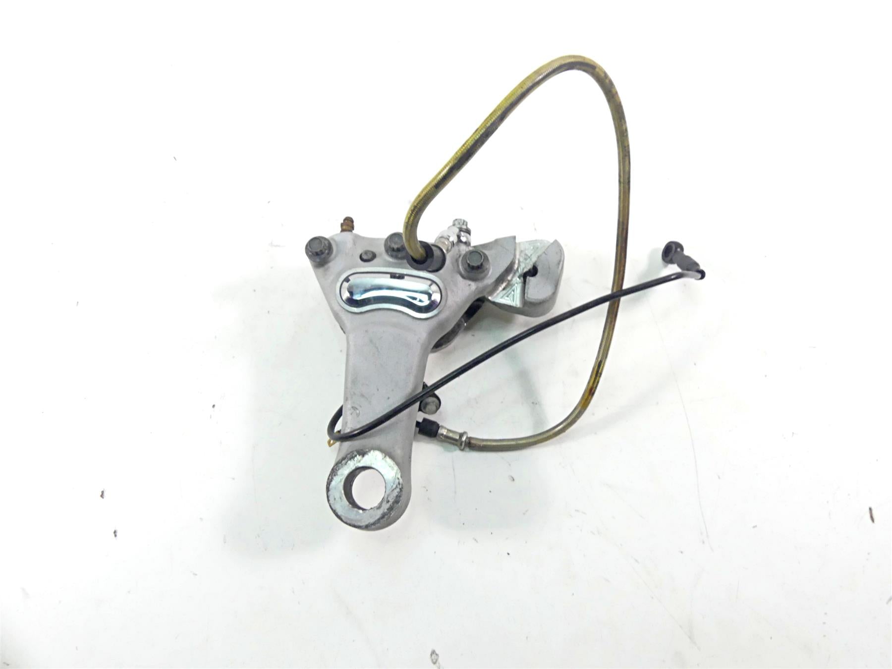 2005 Harley VRSCSE CVO V-Rod Rear Brake Caliper & Line 44681-05 {{ shop.shopifyCountryName }} - Mototech271