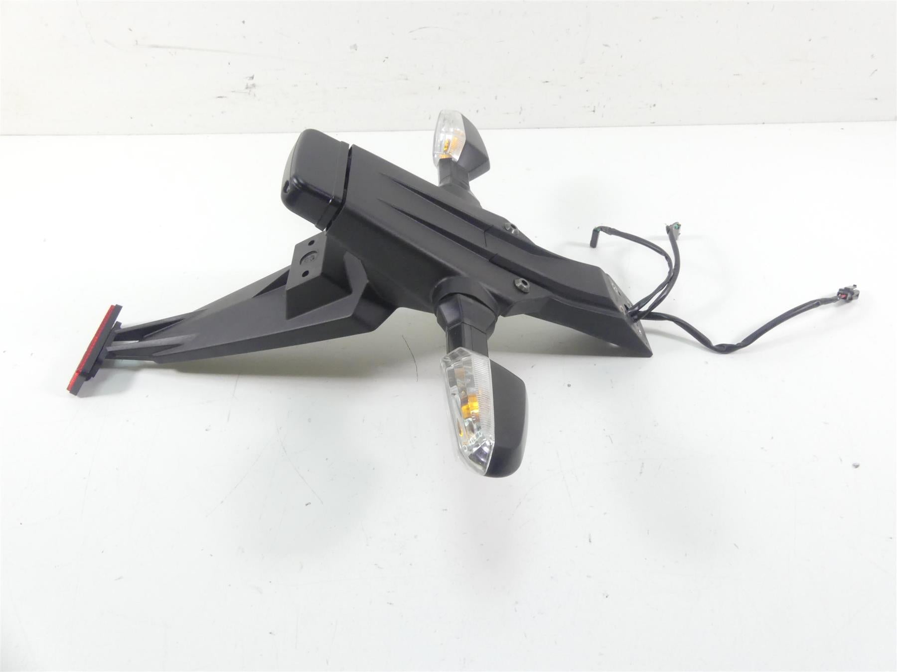 2013 Kawasaki ZX636 ZX6R Ninja Rear Plate Holder Turn Signal Set 35019-0570 {{ shop.shopifyCountryName }} - Mototech271