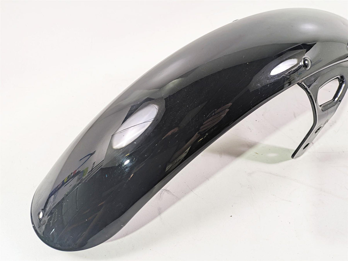 2009 Harley FXDC Dyna Super Glide Front Fender Vivid Black 60139-06B {{ shop.shopifyCountryName }} - Mototech271