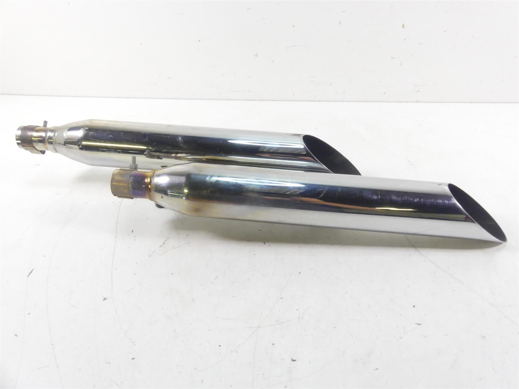 2002 Yamaha XVS1100 V-Star Cobra Slip-On Slashcut Exhaust Muffler Set 2167SC {{ shop.shopifyCountryName }} - Mototech271