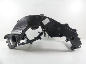 Parked Large Metal Green Kawasaki Zx14 Ninja Zx14 1441 Cc