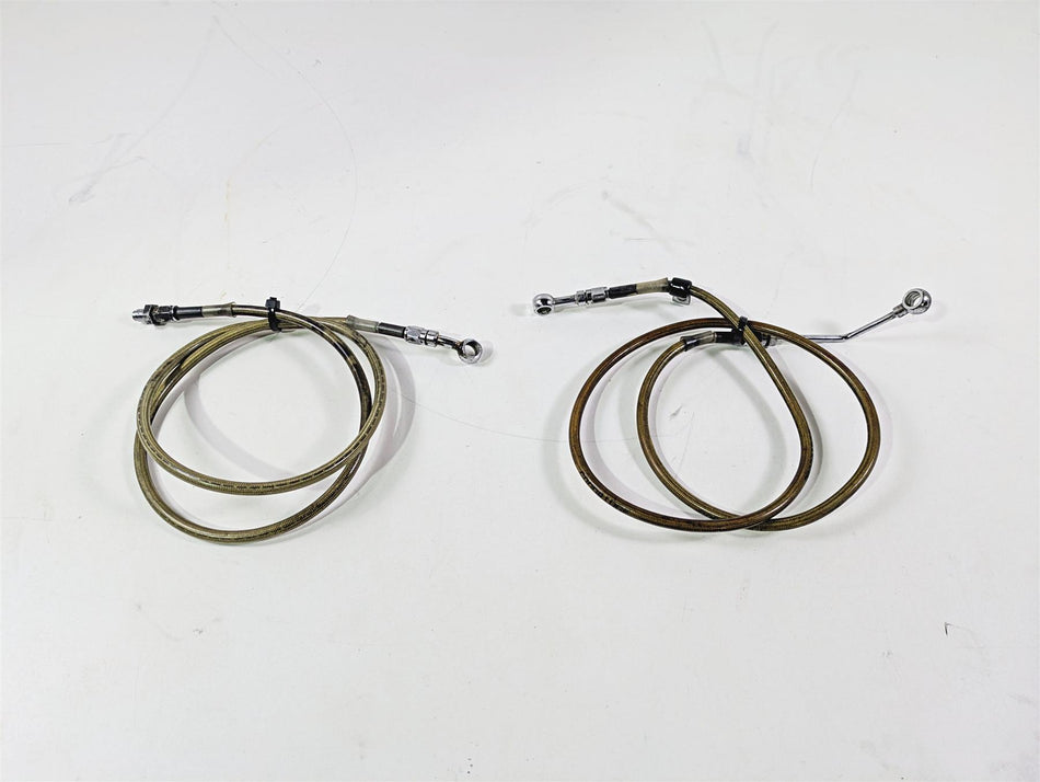 2002 Big Dog Pitbull Front Rear Brake Line Hose Tube Set 1234567 {{ shop.shopifyCountryName }} - Mototech271