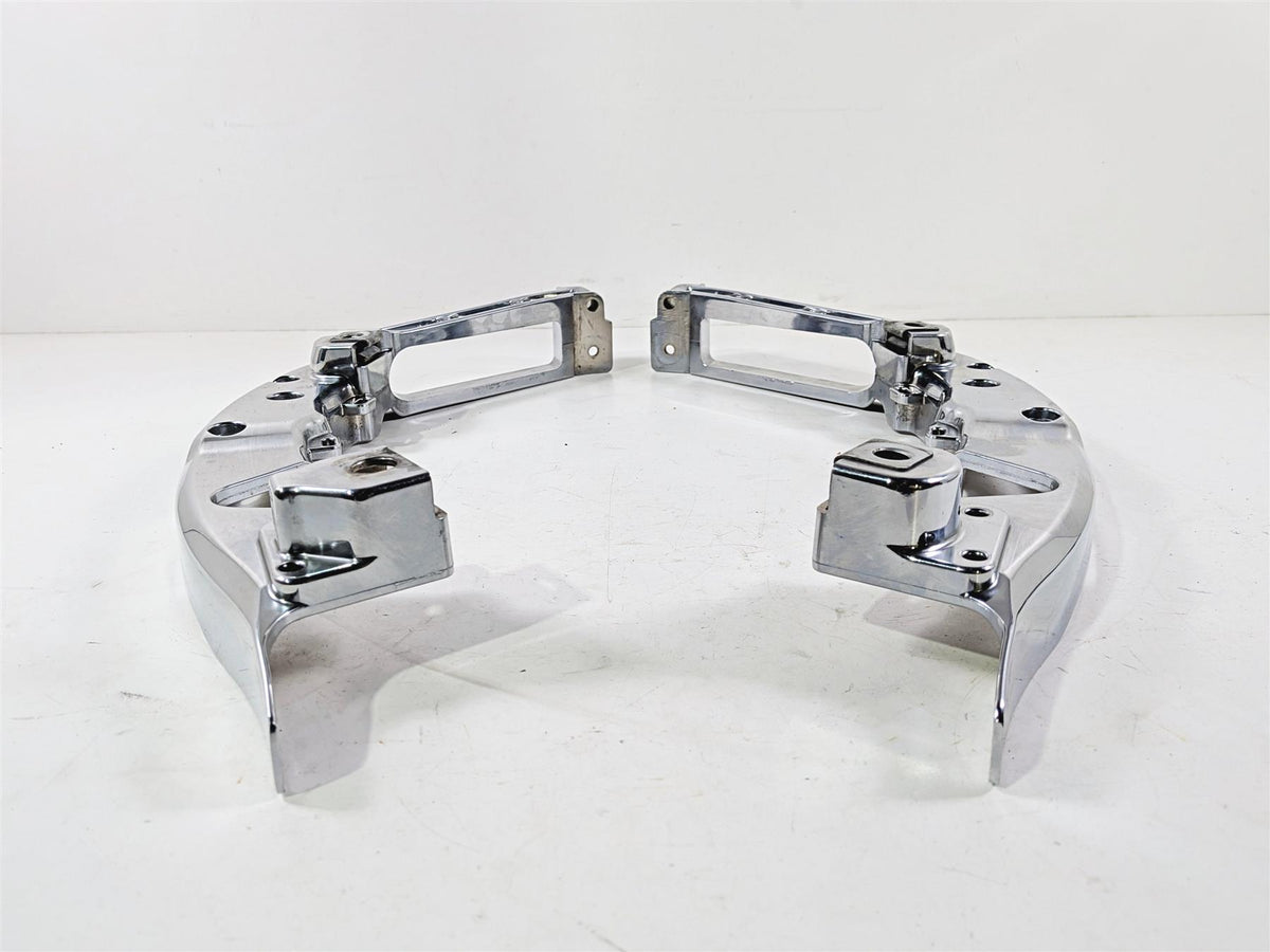 2015 Harley Touring FLTRUSE CVO Road Glide Saddlebag Support Holder Set 90200503-Mototech271