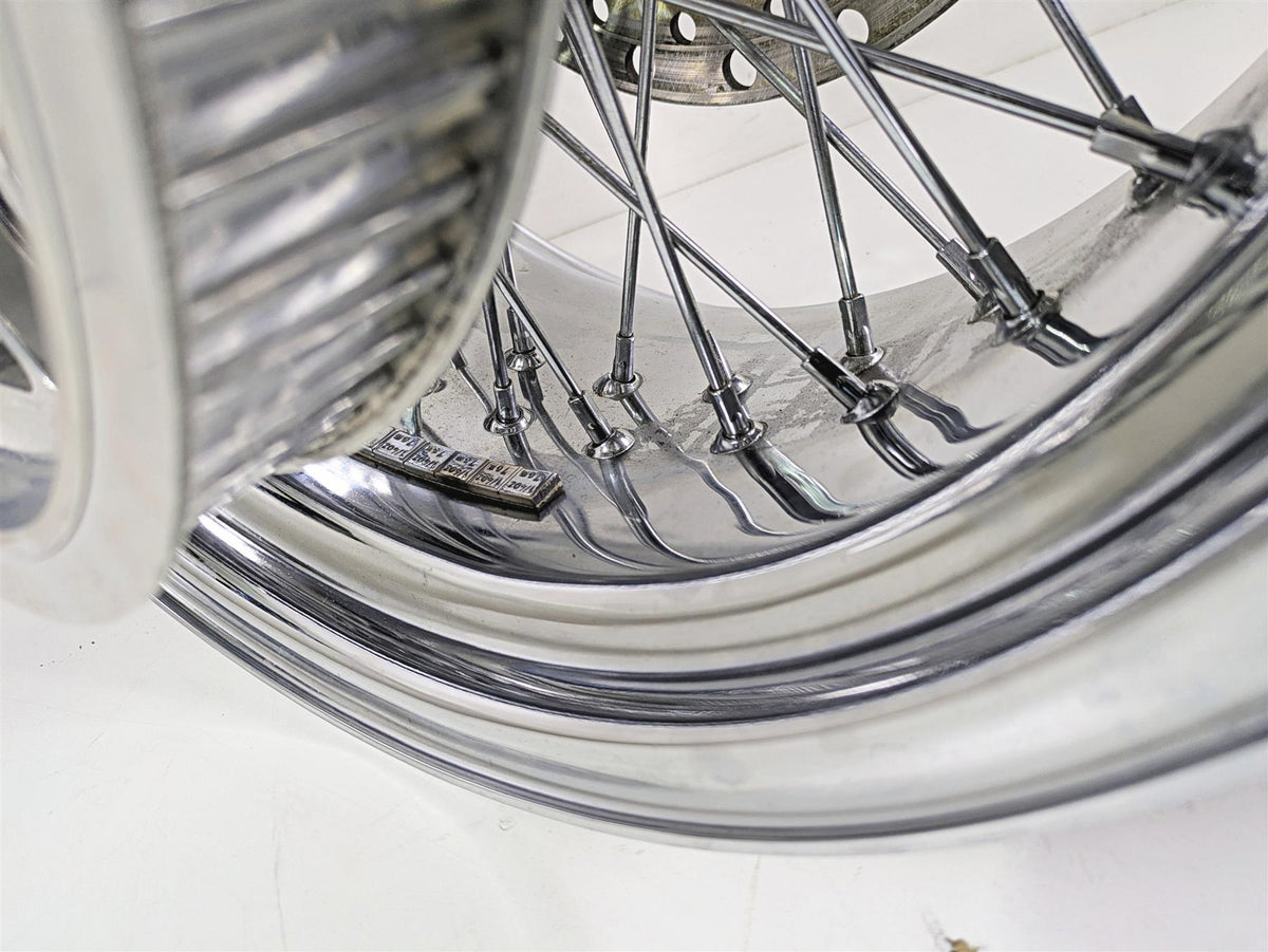2008 Ultima Motorcycles Fat Bastard Front Rear Spoke Wheel Rim 2x21 & 8.5x18 {{ shop.shopifyCountryName }} - Mototech271