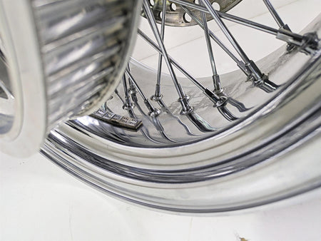 2008 Ultima Motorcycles Fat Bastard Front Rear Spoke Wheel Rim 2x21 & 8.5x18 {{ shop.shopifyCountryName }} - Mototech271