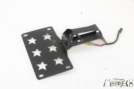 2008 Ducati 1098 Superbike Illuminated License Plate Holder Assembly 56110251A {{ shop.shopifyCountryName }} - Mototech271