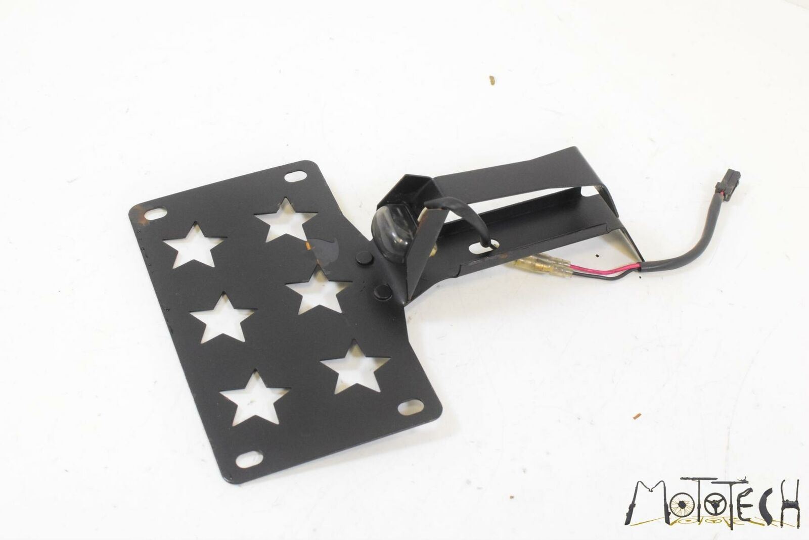 2008 Ducati 1098 Superbike Illuminated License Plate Holder Assembly 56110251A