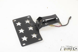 2008 Ducati 1098 Superbike Illuminated License Plate Holder Assembly 56110251A