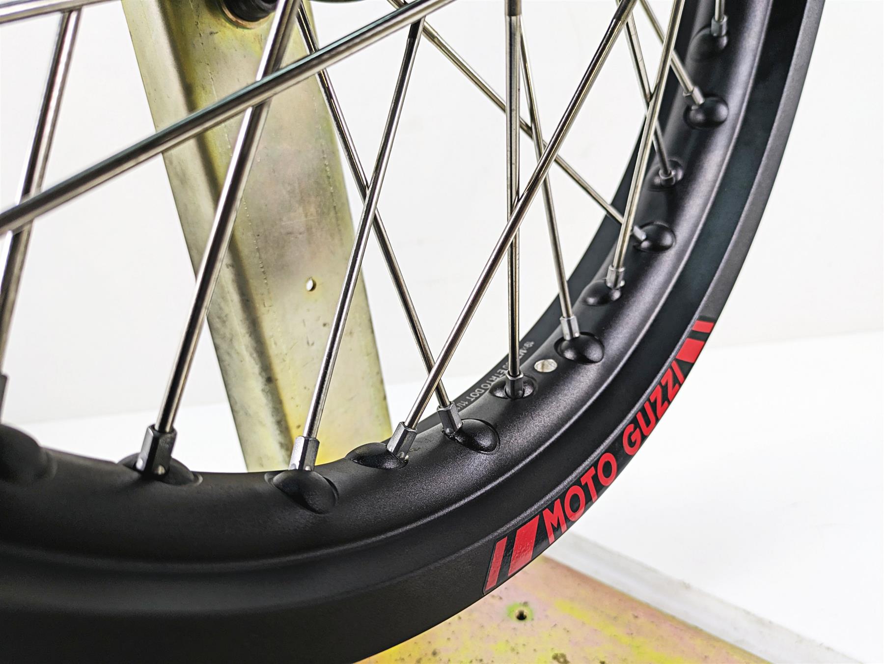 2020 Moto Guzzi V85 TT Adventure Straight 19x2.5 Etrto Front Wheel Rim 2B004300 {{ shop.shopifyCountryName }} - Mototech271