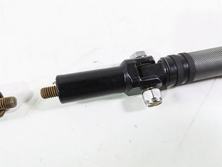 2008 Harley FLSTSB Cross Bones Diamond Black Passenger Footpeg Set 50911-08A {{ shop.shopifyCountryName }} - Mototech271
