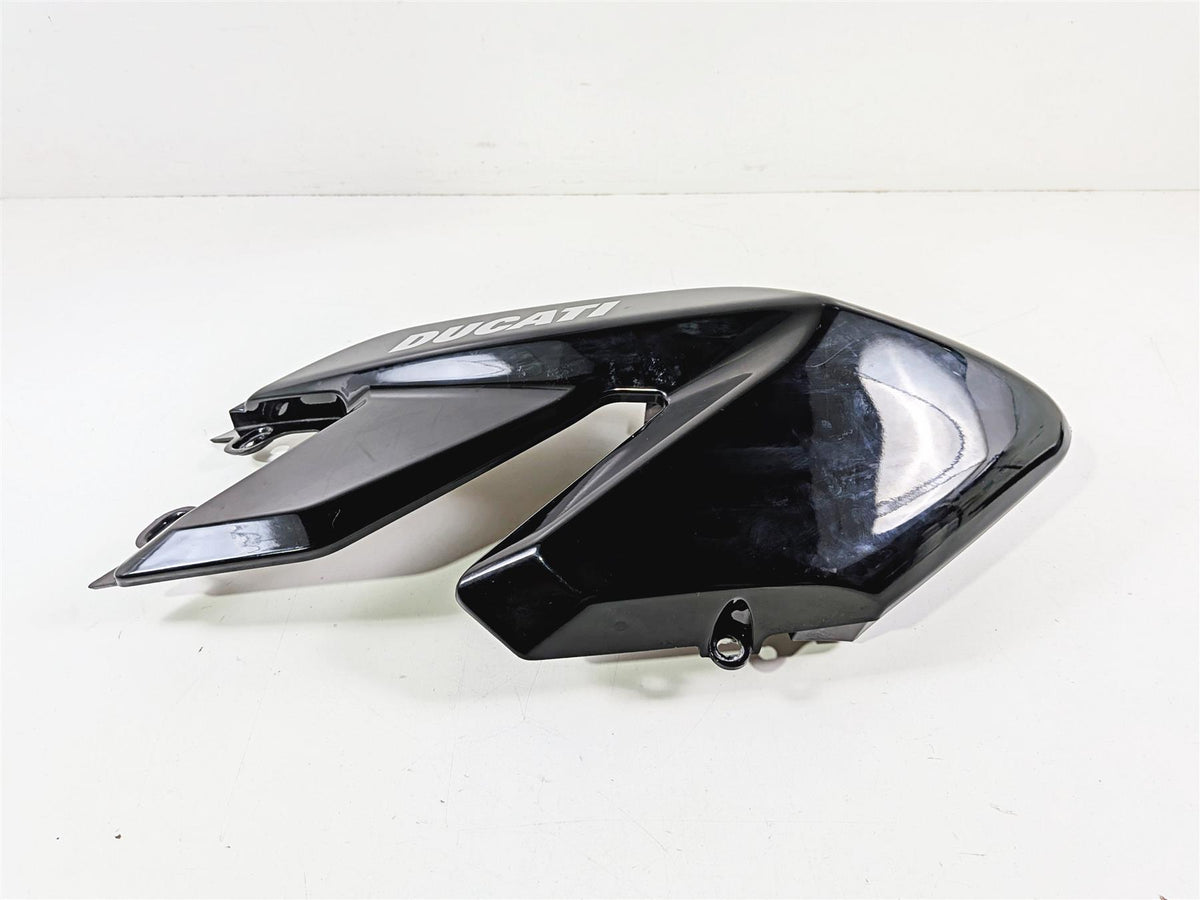 2009 Ducati Hypermotard 1100 S Black Right Tank Fairing Cover Cowl 48012501A-Mototech271