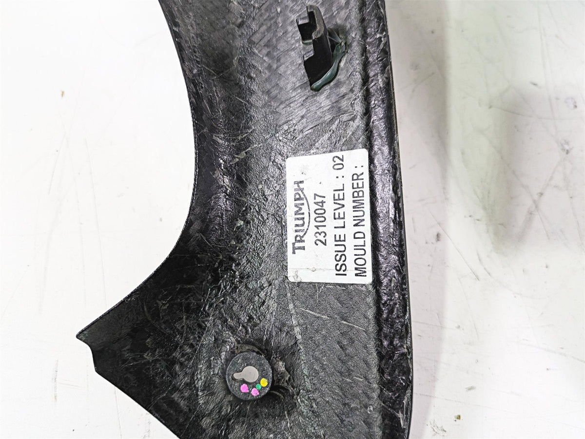 2020 Triumph Daytona 765 Moto2 Front Fairing Infill Carbon Covers T2310047 {{ shop.shopifyCountryName }} - Mototech271