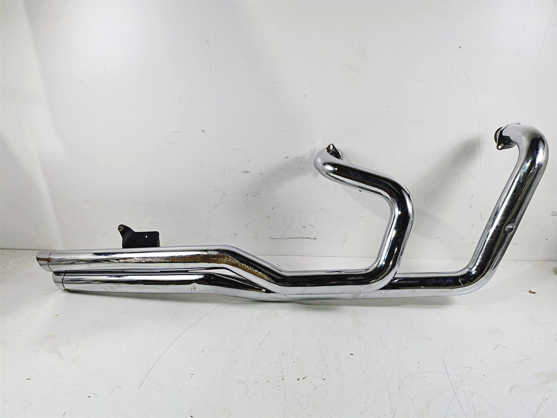 2002 Honda V-Twin VTX1800 C Vance Hines Full Exhaust System & Baffles READ | Mototech271