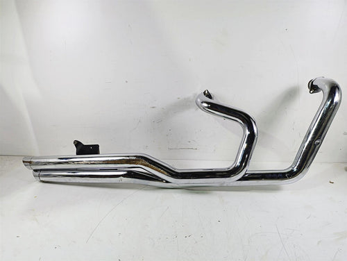2002 Honda V-Twin VTX1800 C Vance Hines Full Exhaust System & Baffles READ | Mototech271