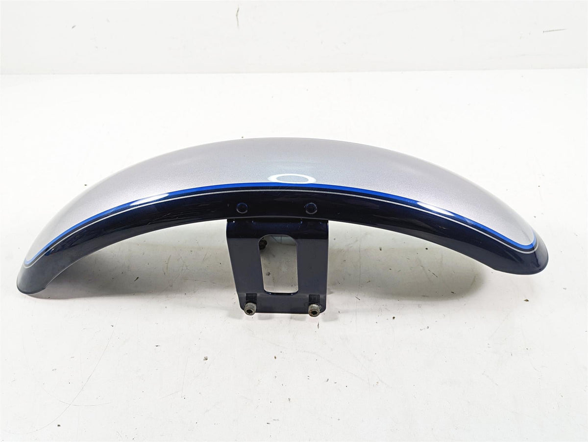 1999 Harley Dyna FXDL Low Rider Front Fender Blue Diamond Ice 58998-83E {{ shop.shopifyCountryName }} - Mototech271