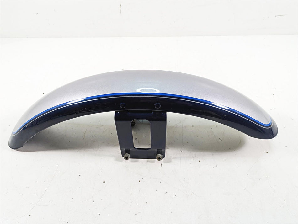 1999 Harley Dyna FXDL Low Rider Front Fender Blue Diamond Ice 58998-83E {{ shop.shopifyCountryName }} - Mototech271