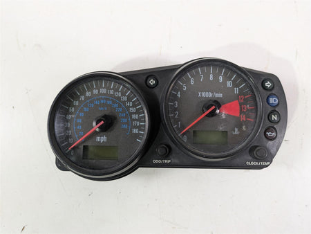 2003 Kawasaki ZX9R Ninja Gauges Speedometer 75K Instrument Cluster 28011-1219 {{ shop.shopifyCountryName }} - Mototech271