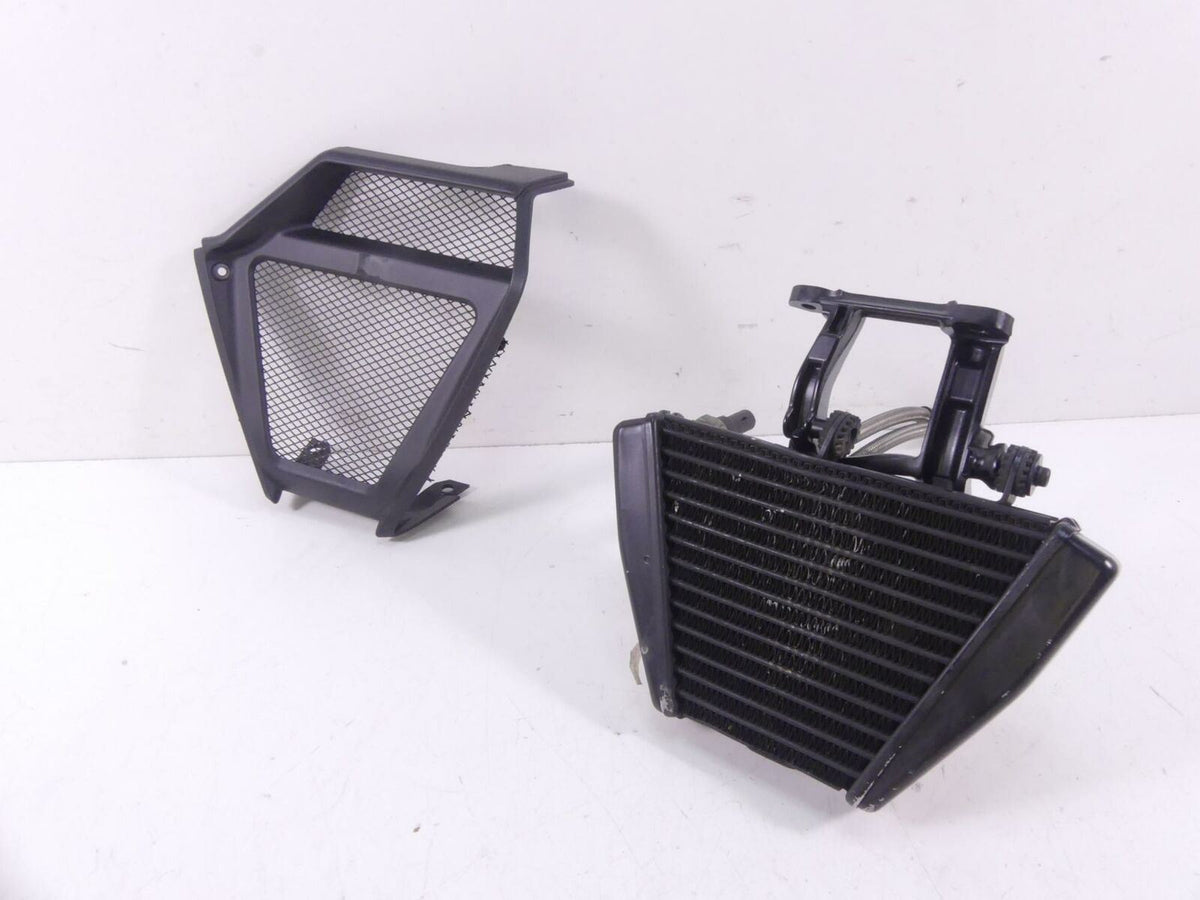 2015 Ducati Diavel Dark Oil Cooler Radiator Lines Mount Cover Set 54840941C {{ shop.shopifyCountryName }} - Mototech271