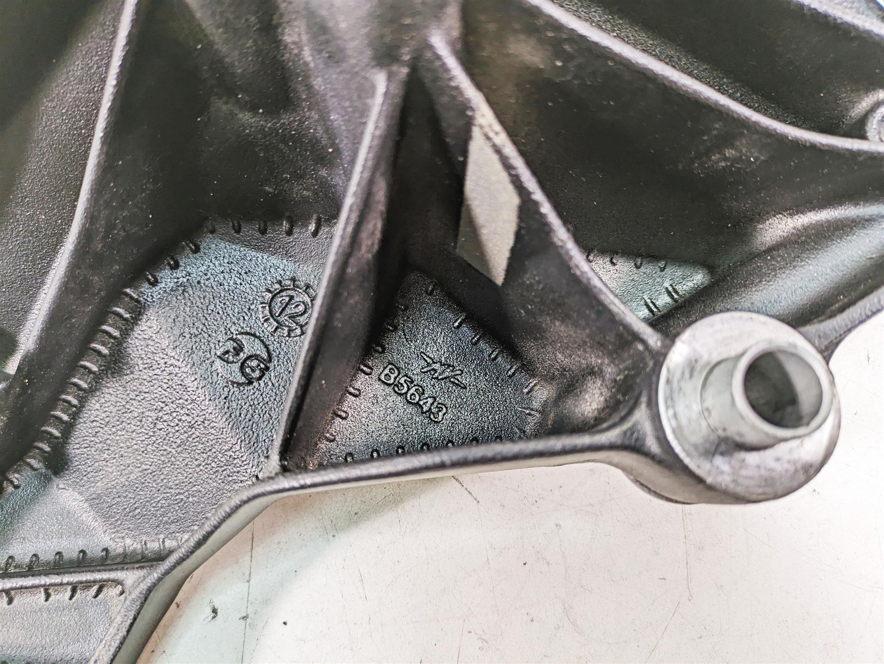 2013 MV Agusta F3 675 ERA Left Swingarm Plate Frame Mount 8BA0B5643 {{ shop.shopifyCountryName }} - Mototech271