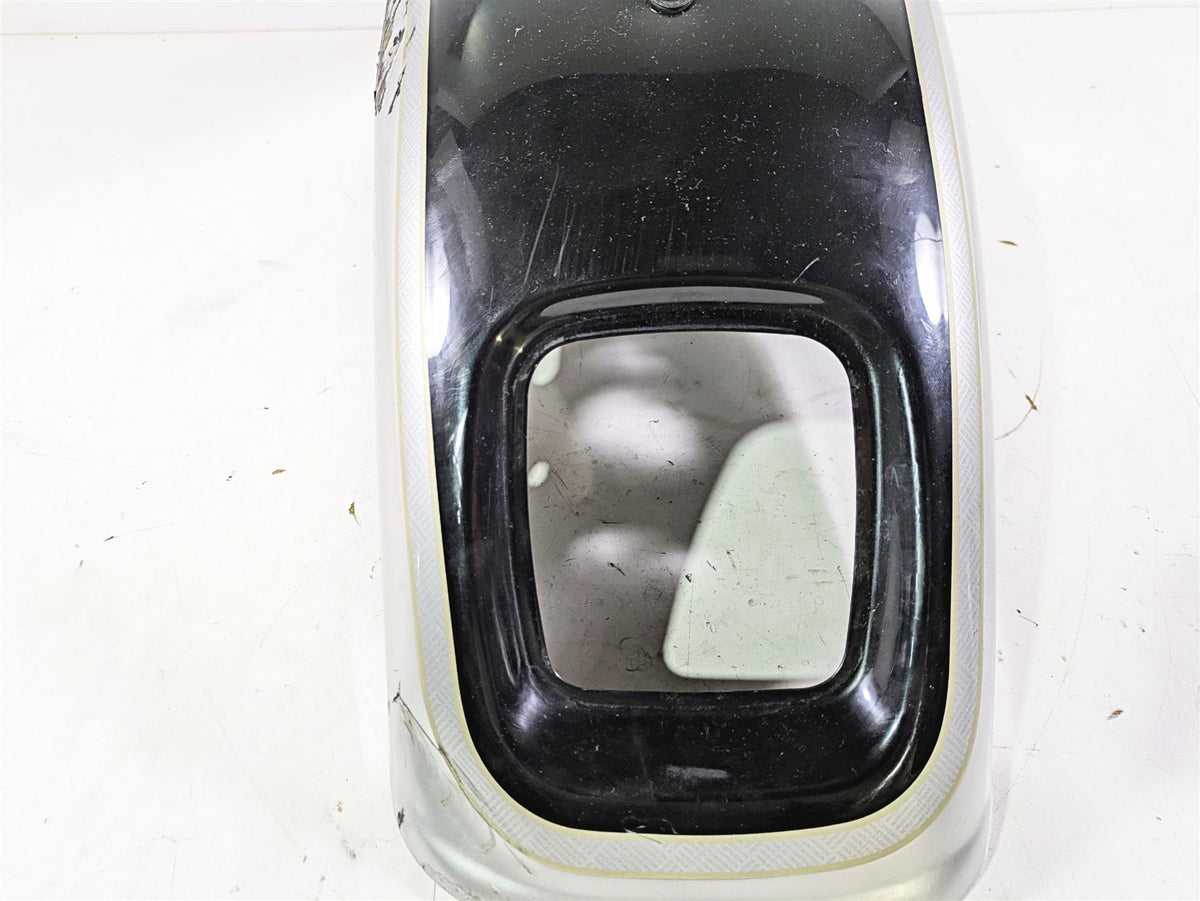 2003 Harley Softail FXSTDI Deuce 100th Rear Fender Sterling Silver 59759-00 {{ shop.shopifyCountryName }} - Mototech271