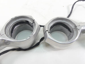 2006 Honda VTX1800 C2 Front Blinker Turn Signal & Clamp Set - Read 33400-MCV-N11