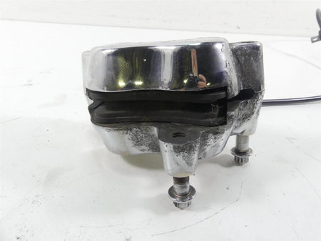 2009 Harley FXDL Dyna Low Rider Front Chrome Pitted Brake Caliper 44046-08 {{ shop.shopifyCountryName }} - Mototech271