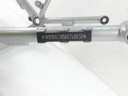2017 BMW RnineT Racer K32 Straight Front & Rear Frame Chassis Set With Missouri Salvage Title 46518561797 {{ shop.shopifyCountryName }} - Mototech271