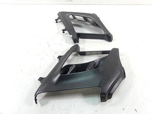 2013 Ducati Diavel Red Carbon Fiber Radiator Shroud Cover Set 48013731A