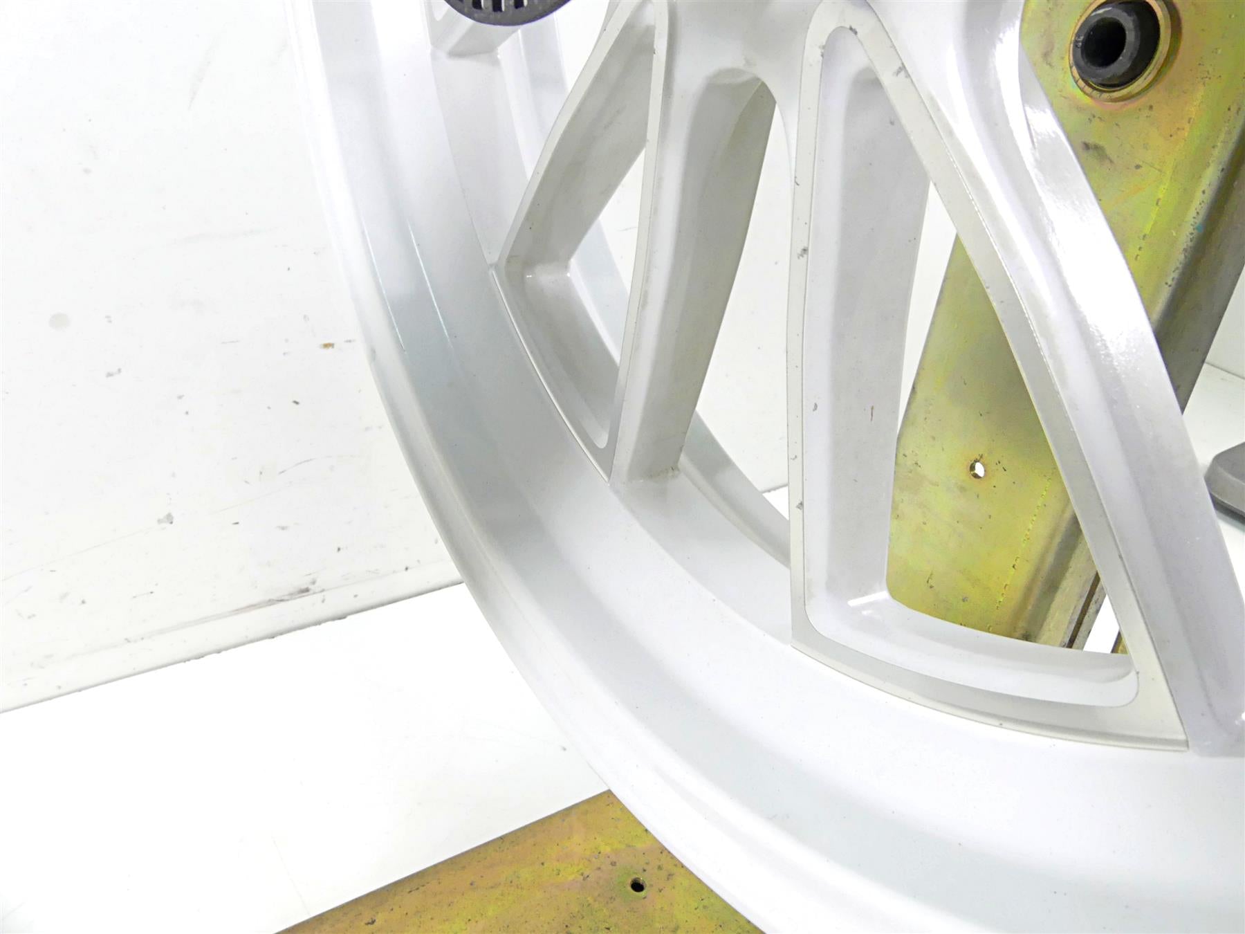 2013 Ducati Diavel Red Front Wheel Rim 17x3.5 - Dent 50121451A {{ shop.shopifyCountryName }} - Mototech271
