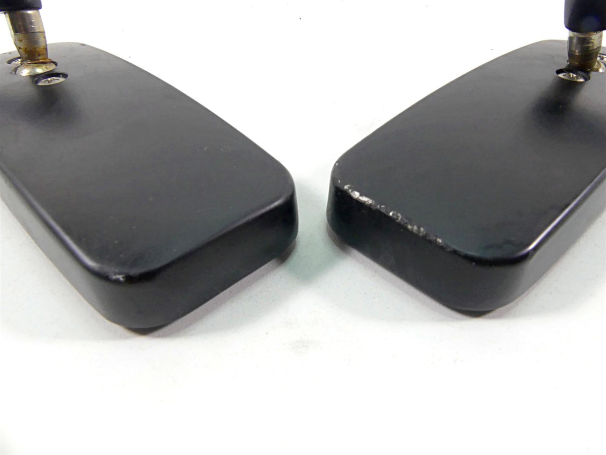 2012 Ducati Monster 1100 EVO Aftermarket Square Black Rear View Mirror Set {{ shop.shopifyCountryName }} - Mototech271