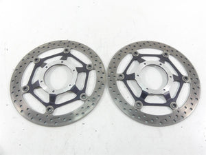 2015 Honda CBR1000 RR SC59 Front Straight Brake Disc Rotor Set 45220-MFL-003