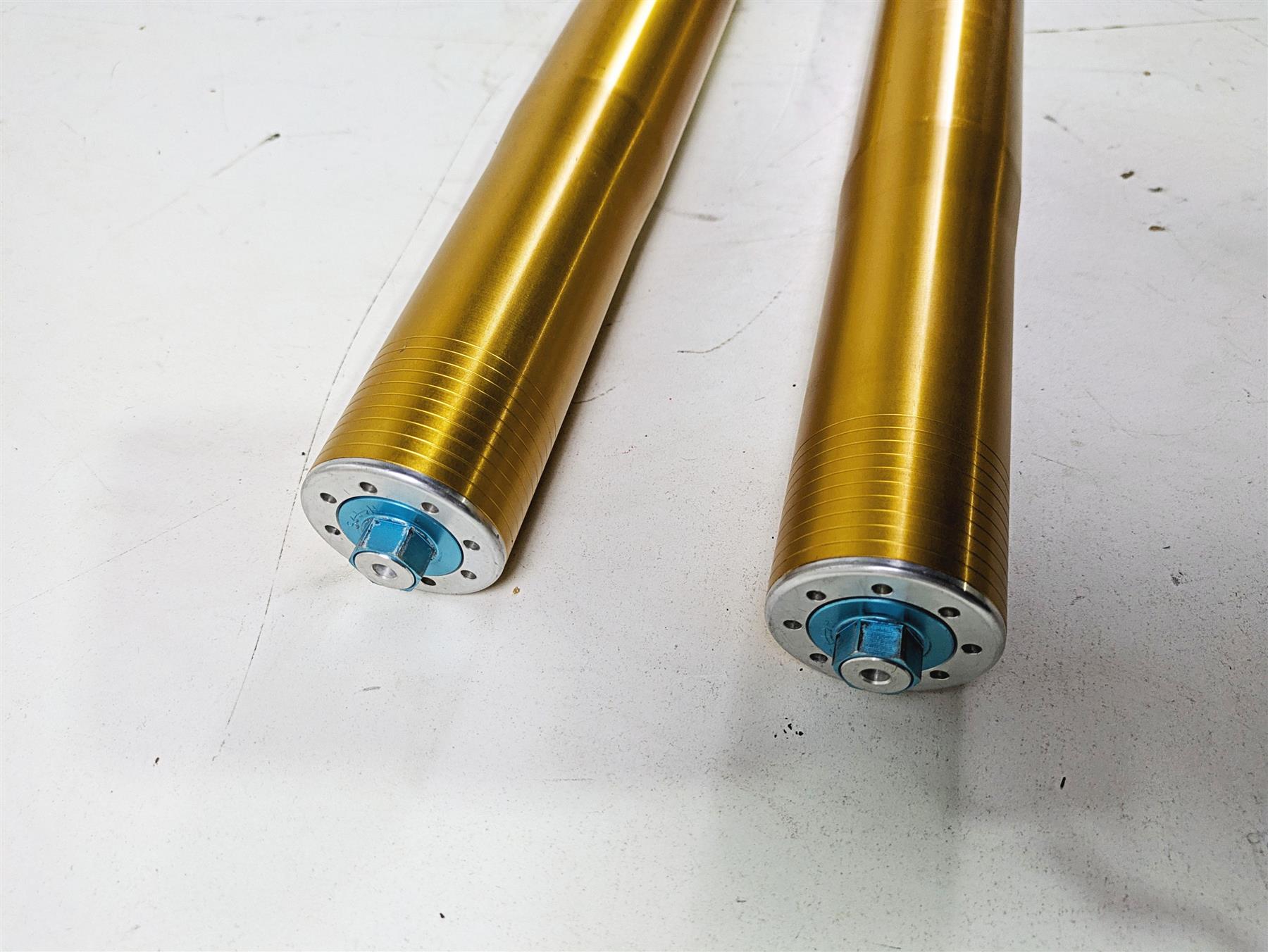 2008 Ducati SBK 1098 S Straight Ohlins Front Fork Leg Set