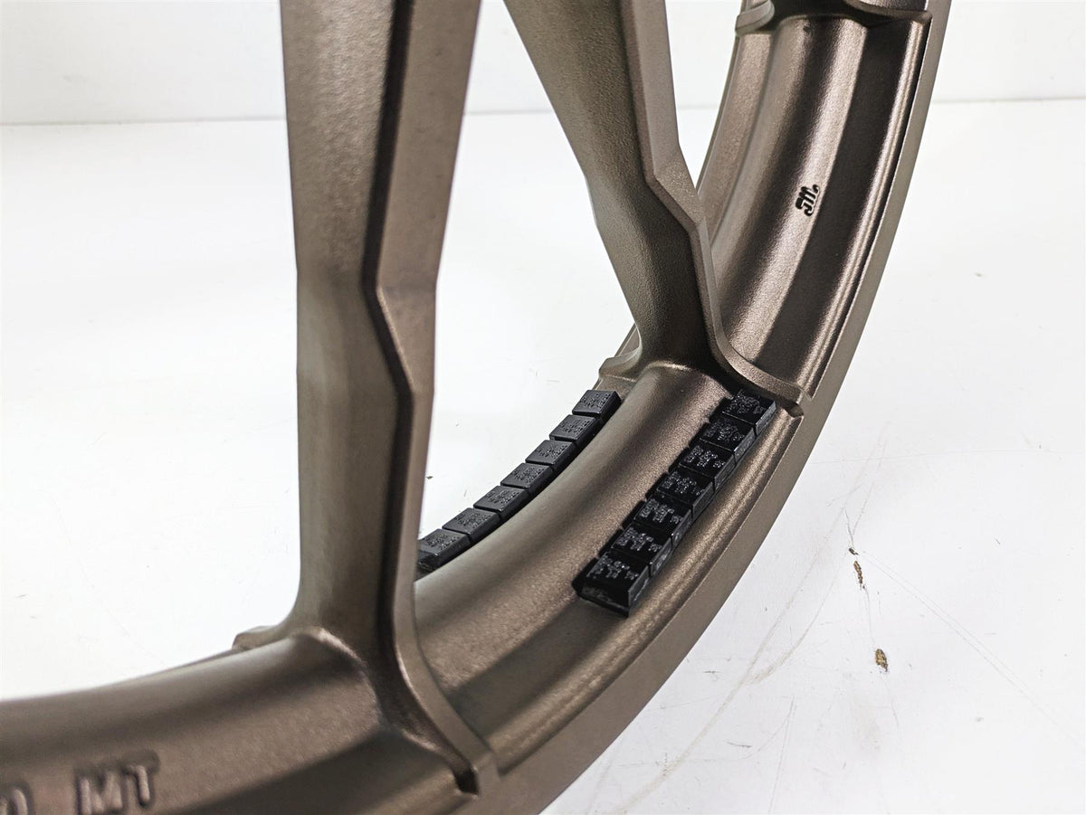 2022 Harley FXLRS Softail Low Rider Front Rim Wheel 9 Spoke 19x2.5 Bronze 43300740 {{ shop.shopifyCountryName }} - Mototech271