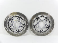Load image into Gallery viewer, 2020 Triumph Speed Triple RS 1050 Front Brake Disc Set Rotor Set 320Mm T2022058 | Mototech271

