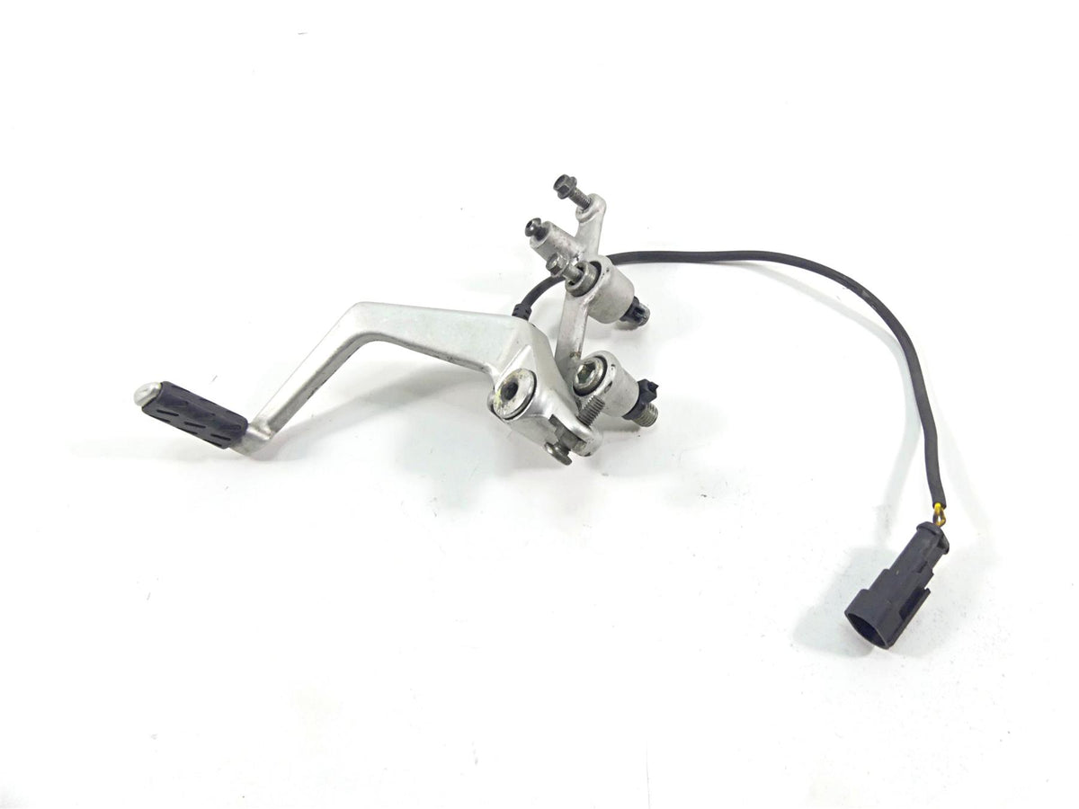 2008 Ducati 848 SBK Rear Brake Lever Pedal & Mount Bracket 45720421A 82939421A {{ shop.shopifyCountryName }} - Mototech271