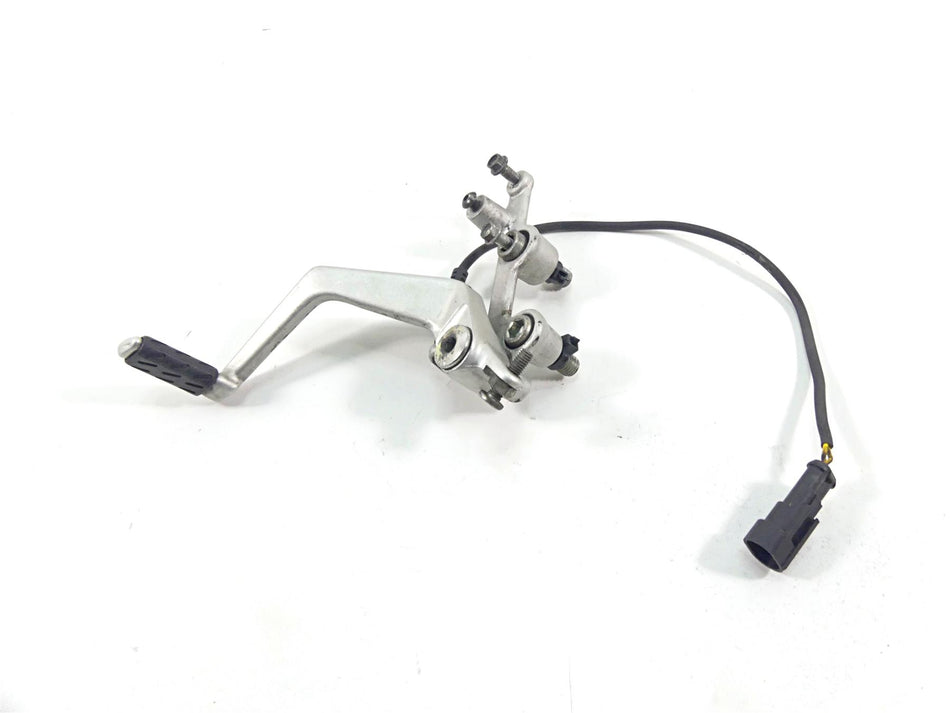 2008 Ducati 848 SBK Rear Brake Lever Pedal & Mount Bracket 45720421A 82939421A {{ shop.shopifyCountryName }} - Mototech271