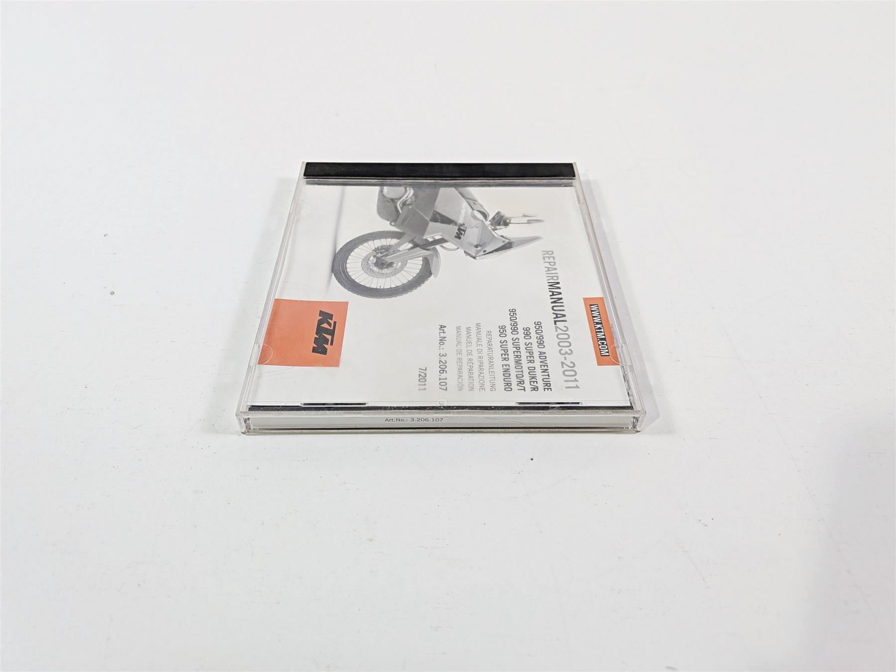 2005 KTM 950 LC8 Adventure Service & Owners Manual CD-Rom 3206107 {{ shop.shopifyCountryName }} - Mototech271