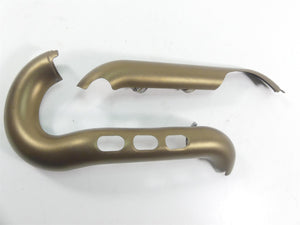 2018 Harley Softail FXFB Fat Bob Exhaust Header Heat Shield Set 65400319