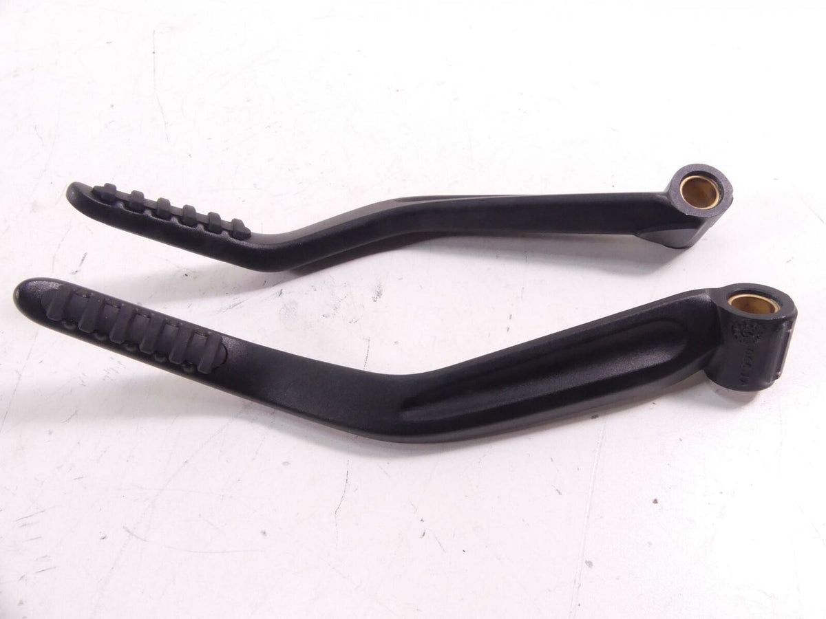 2015 Ducati Diavel Carbon Rear Passenger Footpeg Foot Peg Set 46520671A 46520661 {{ shop.shopifyCountryName }} - Mototech271
