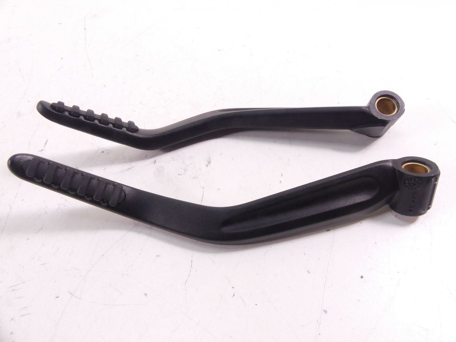 2015 Ducati Diavel Carbon Rear Passenger Footpeg Foot Peg Set 46520671A 46520661 {{ shop.shopifyCountryName }} - Mototech271