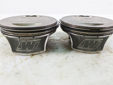 Wiseco 4" Forged Big Bore Twin Cam Piston Set 4918PS {{ shop.shopifyCountryName }} - Mototech271