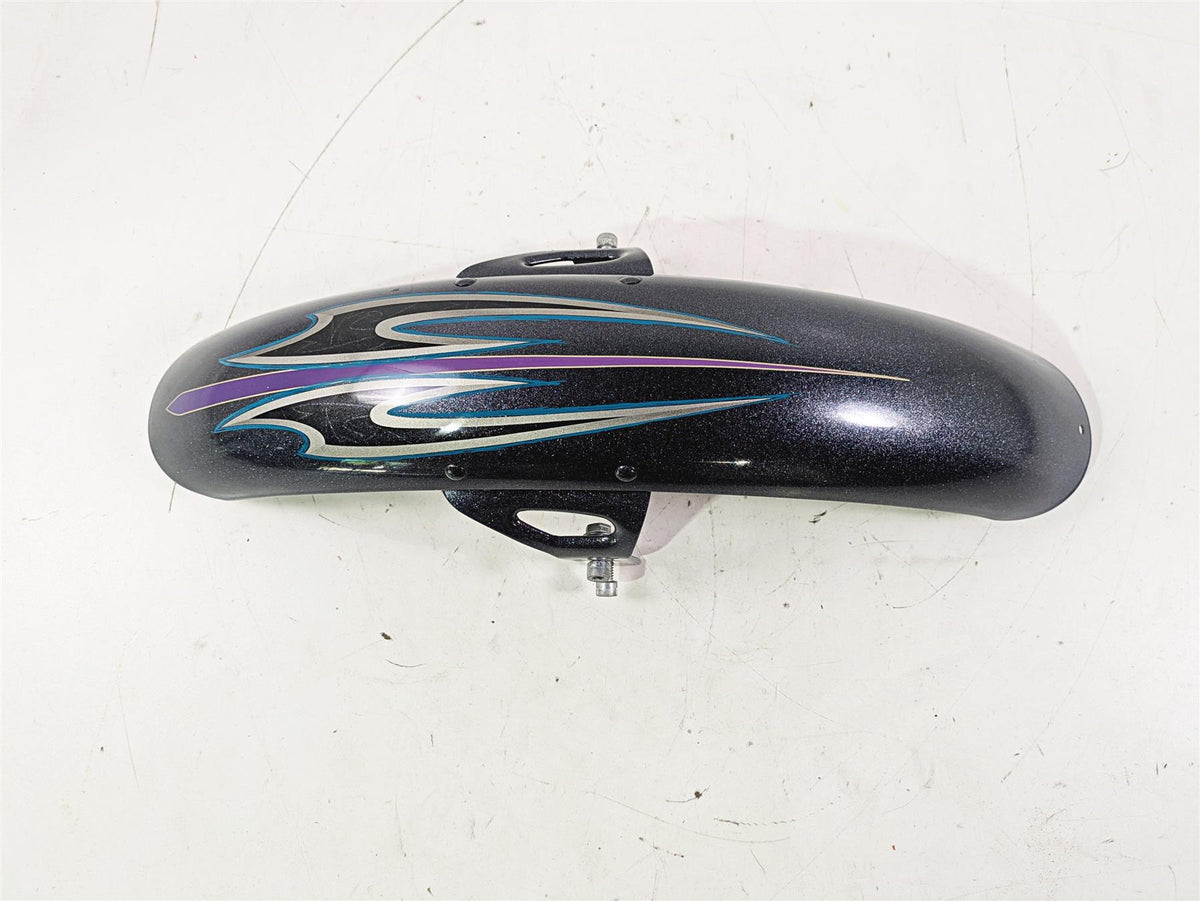 2015 Harley FXDL Dyna Low Rider Front Fender - Black Magic 60139-06B {{ shop.shopifyCountryName }} - Mototech271