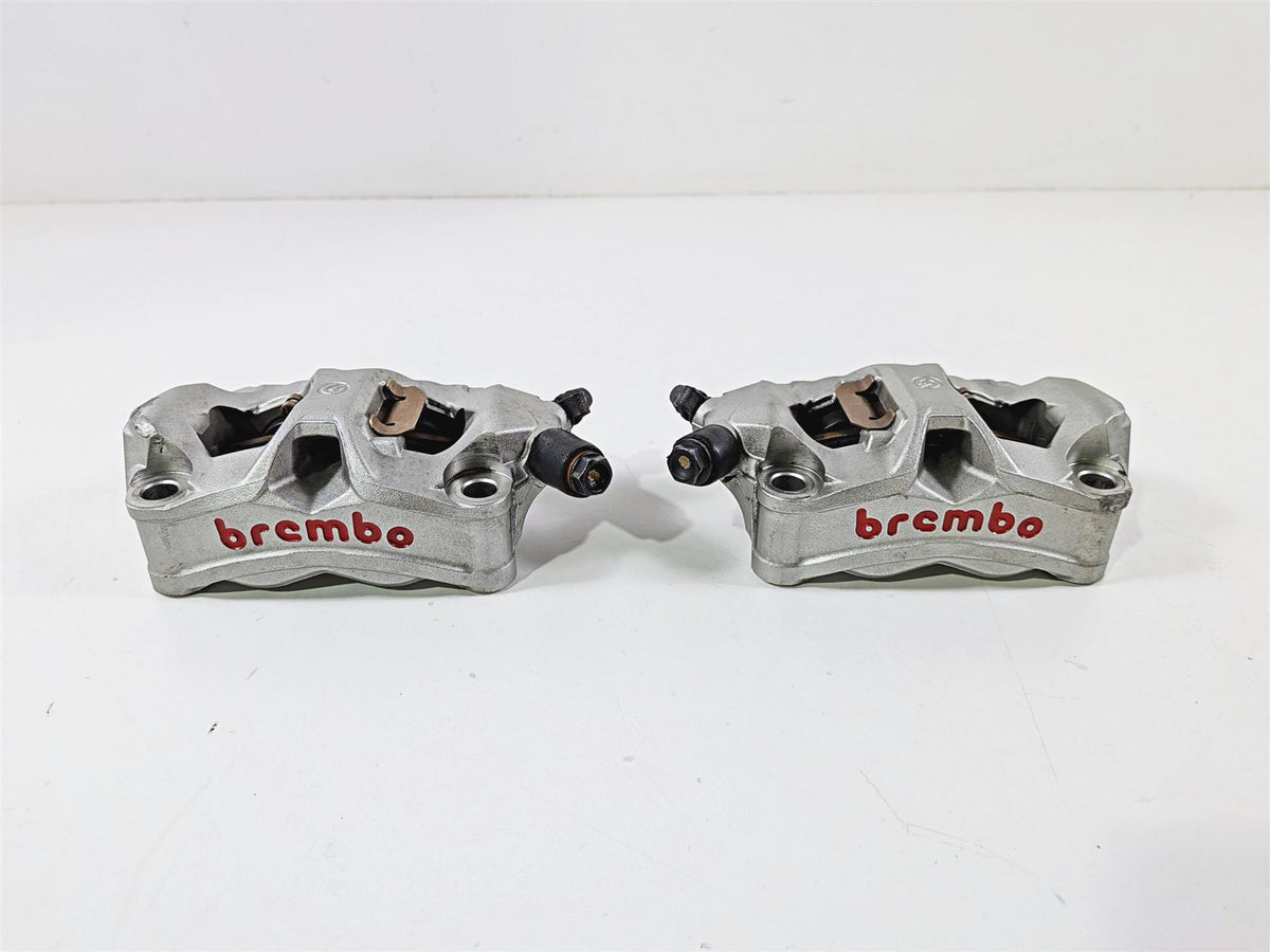 2022 Ducati Panigale V4 S V4S Brembo 100mm M50 Front Brake Caliper Set 61041821A 61041831A-Mototech271