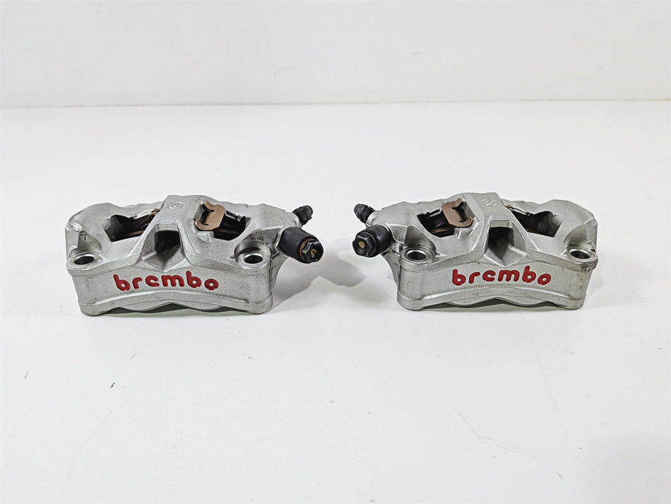 2022 Ducati Panigale V4 S V4S Brembo 100mm M50 Front Brake Caliper Set 61041821A 61041831A-Mototech271
