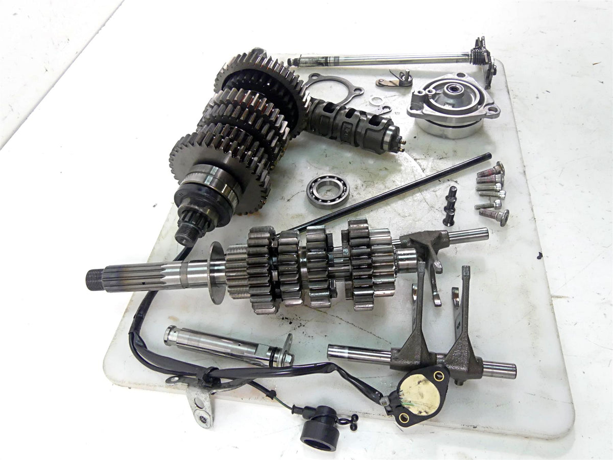 2012 Kawasaki ZX1400 ZX14R Ninja Transmission Gears Shaft Drum Set 13128-0677 {{ shop.shopifyCountryName }} - Mototech271