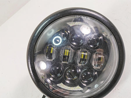 2009 Harley Softail FLSTSB Cross Bones Headlight Head Light Lamp 5-3/4 69923-08 {{ shop.shopifyCountryName }} - Mototech271