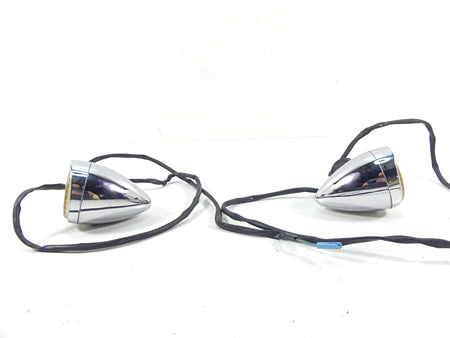 2007 Honda VTX1800 T2 Left Right Rear Turn Signal Blinker Set 33410-MCV-N11 {{ shop.shopifyCountryName }} - Mototech271