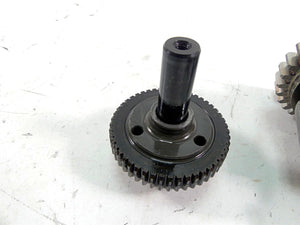 2012 Kawasaki ZX1400 ZX14R Ninja Starter Clutch Gear Set 16085-0596 13194-3704 | Mototech271